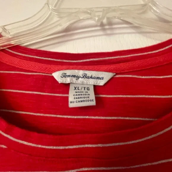 Tommy Bahama 3/4 sleeve tshirt XL - Picture 3 of 4